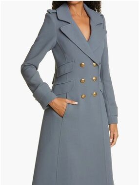 Smythe Birkin Double Breasted Coat